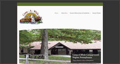 Desktop Screenshot of campawhilepa.com